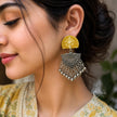 Handmade Kalamkari Earrings -090