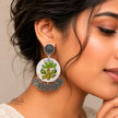 Handmade Kalamkari Earrings -092