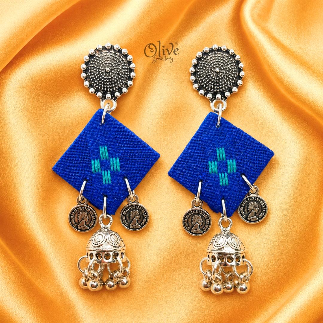 Handmade Kalamkari Earrings -093