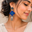 Handmade Kalamkari Earrings -093