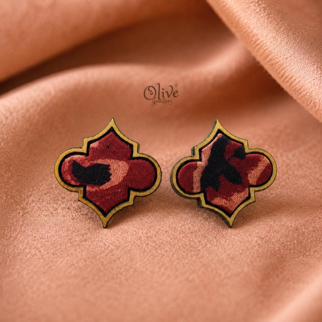 Handmade Kalamkari Earrings -094