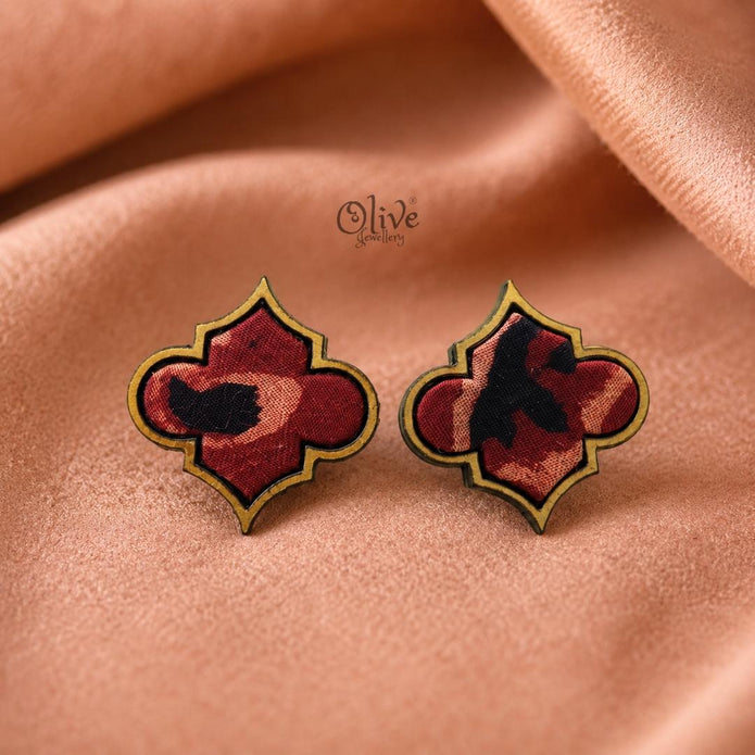 Handmade Kalamkari Earrings -094