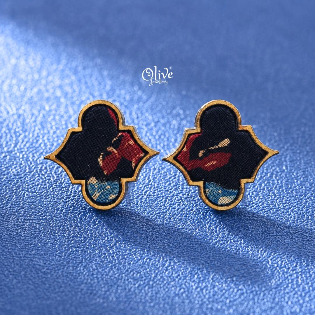 Handmade Kalamkari Earrings -095