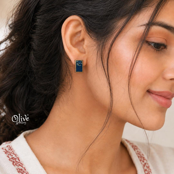 Handmade Kalamkari Earrings -096