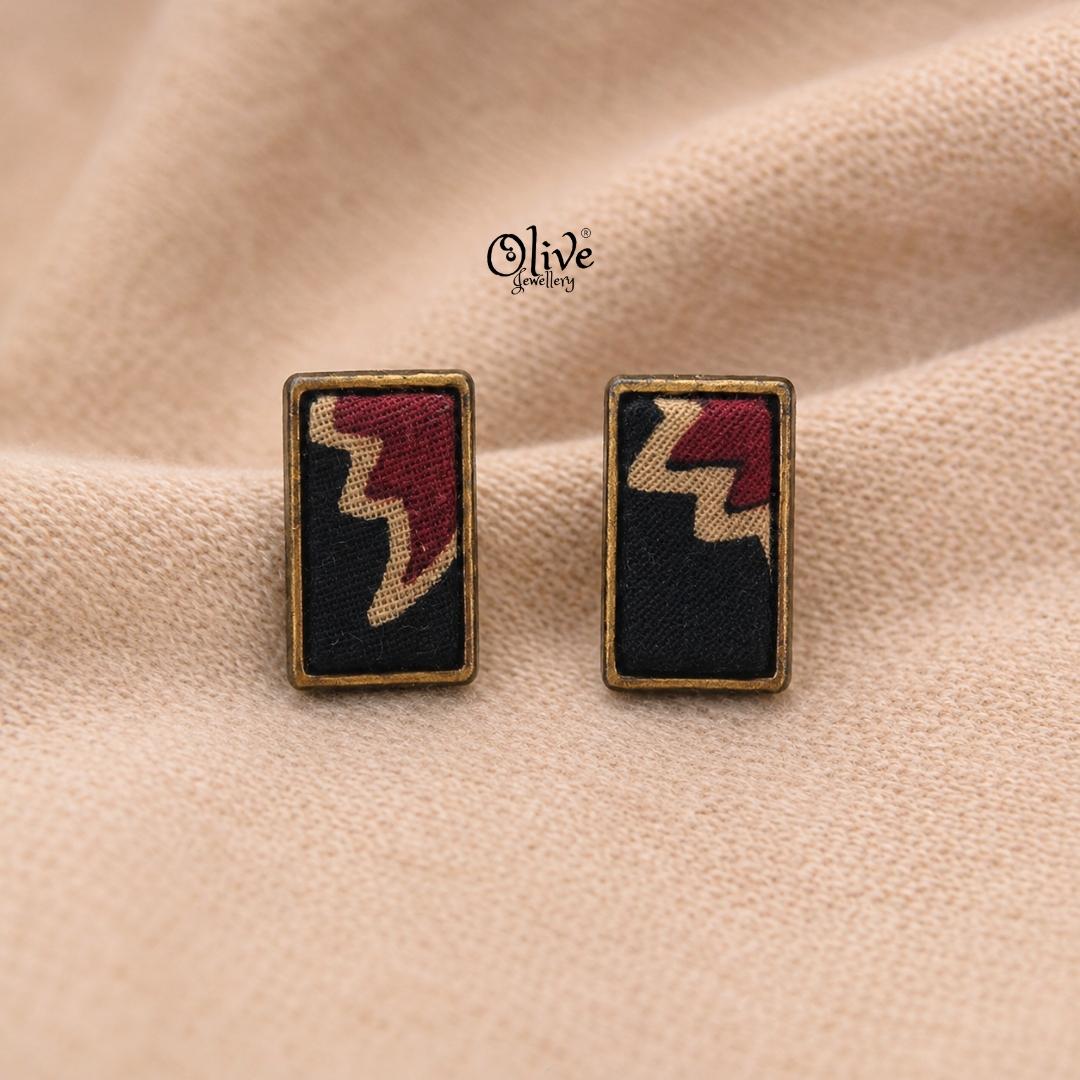 Handmade Kalamkari Earrings -097