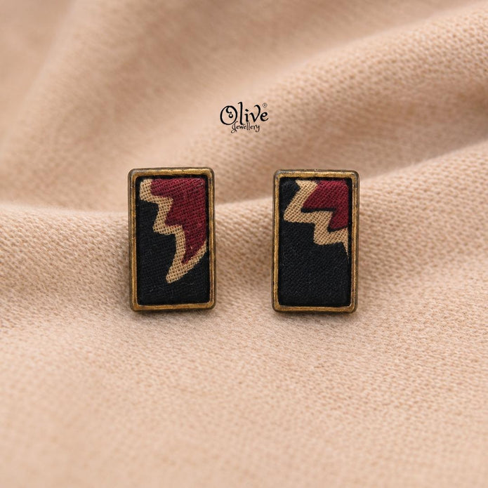 Handmade Kalamkari Earrings -097