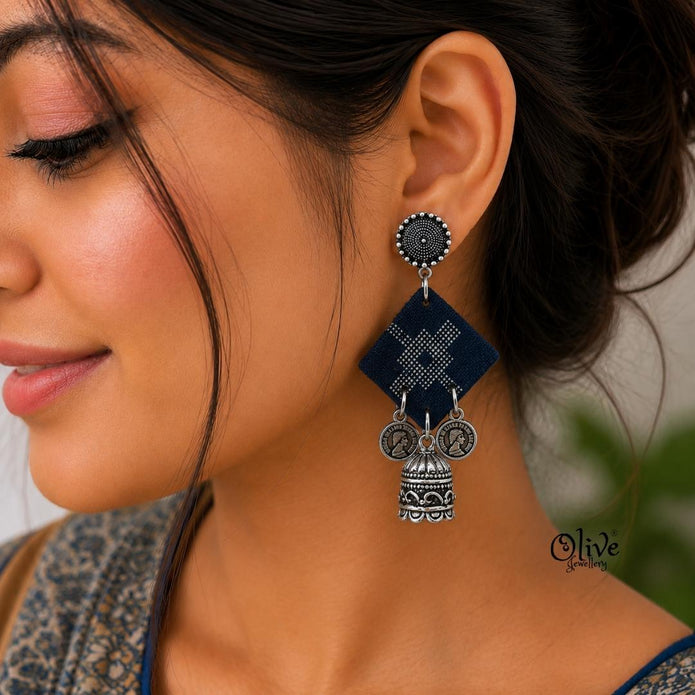 Handmade Kalamkari Earrings -100