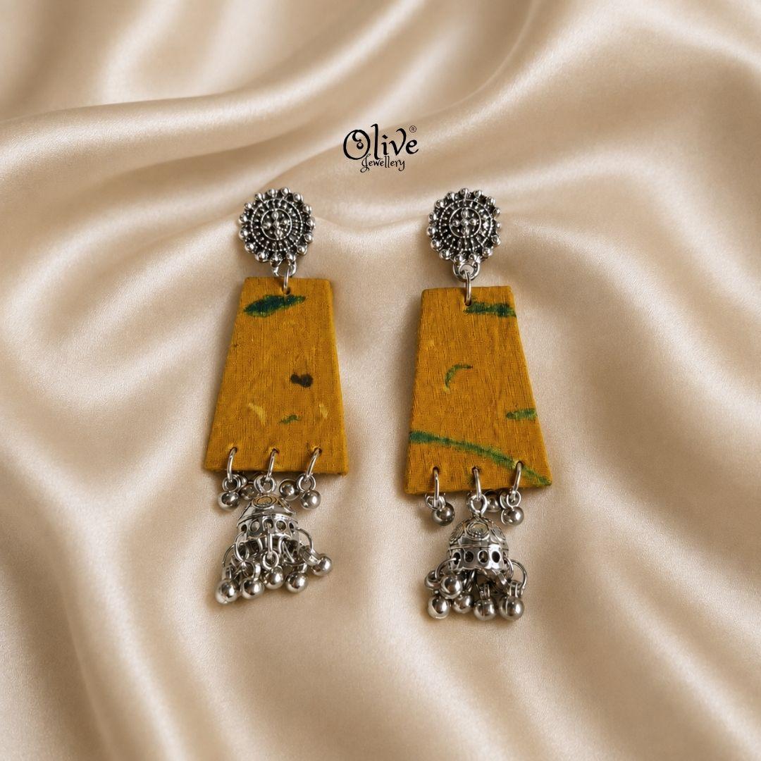Handmade Kalamkari Earrings -102