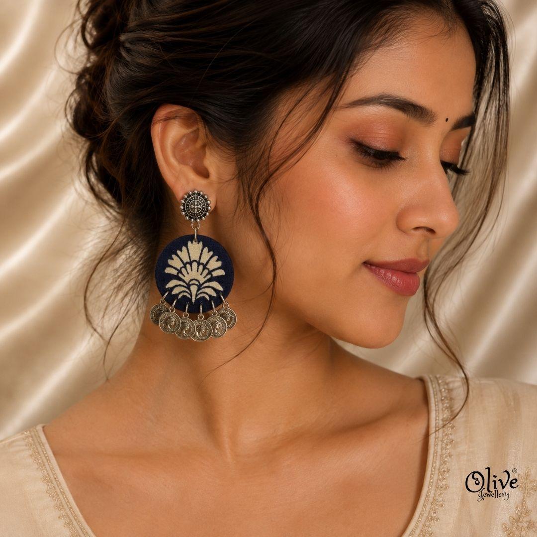 Handmade Kalamkari Earrings -104