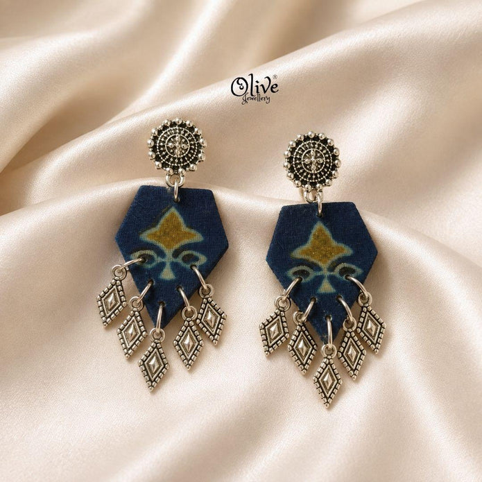 Handmade Kalamkari Earrings -105