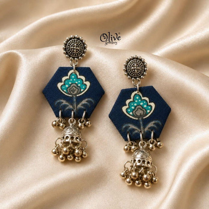 Handmade Kalamkari Earrings -106