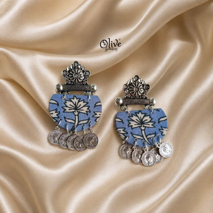 Handmade Kalamkari Earrings -115