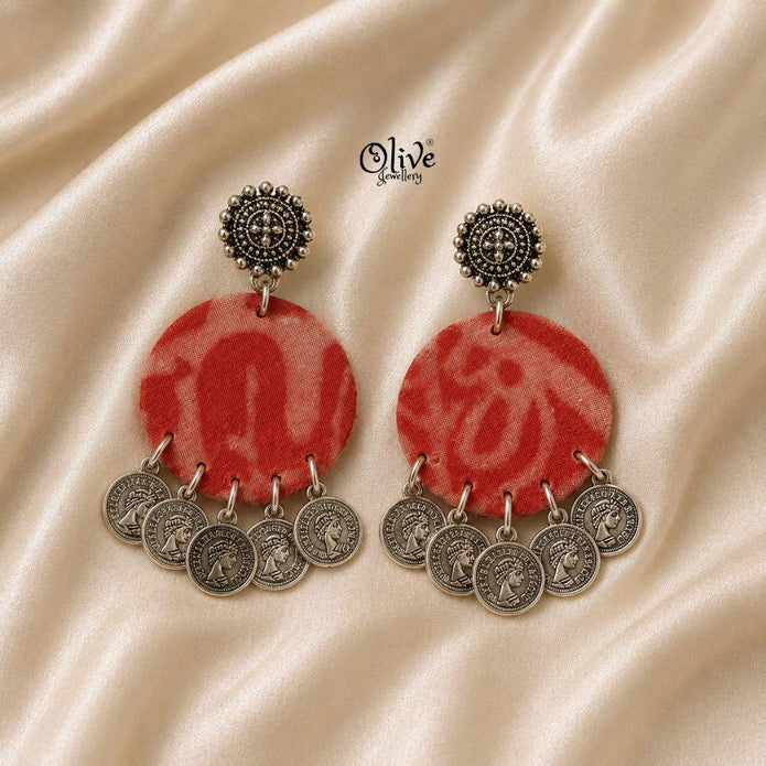 Handmade Kalamkari Earrings -118