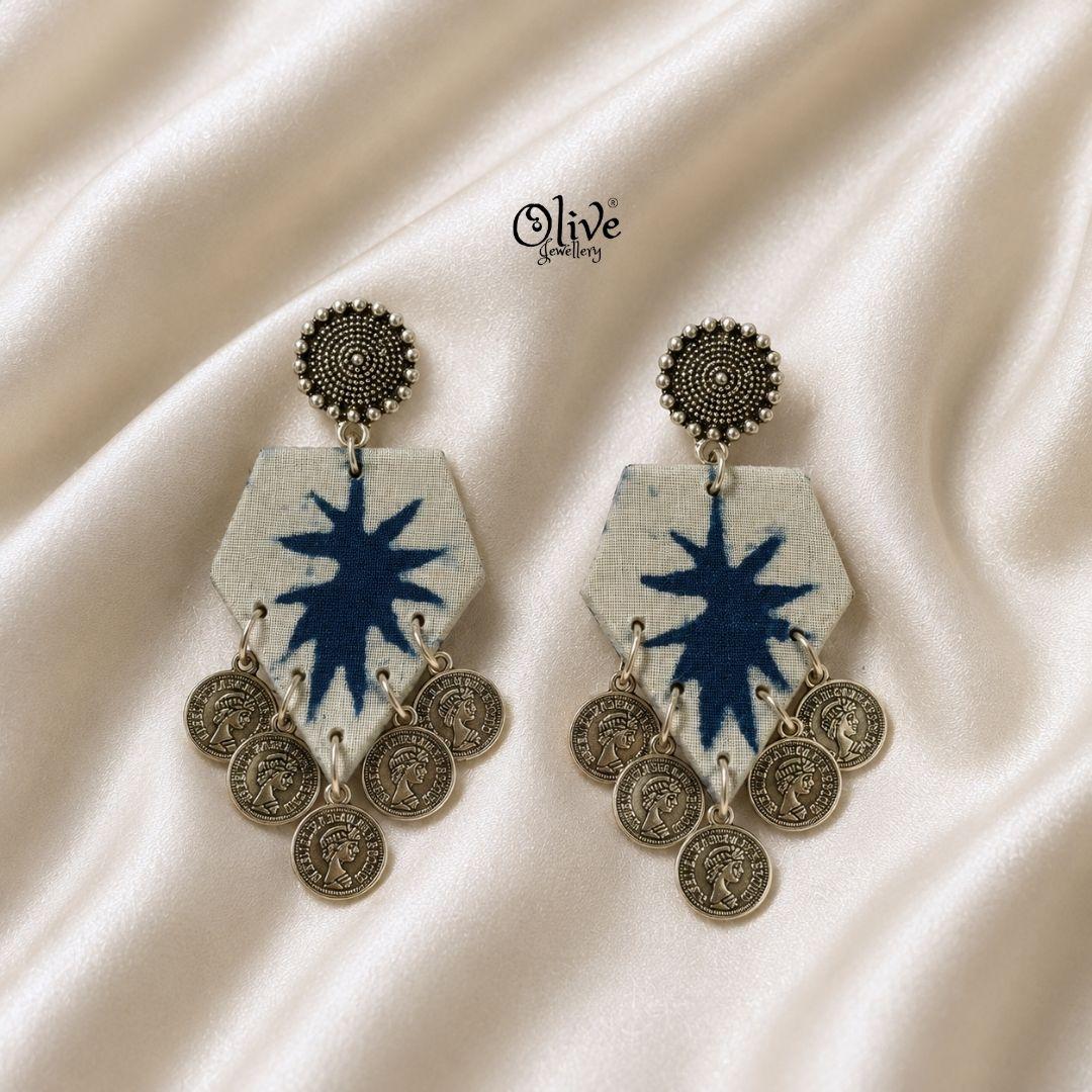 Handmade Kalamkari Earrings -119