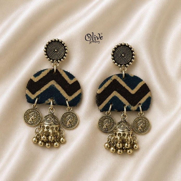 Handmade Kalamkari Earrings -121