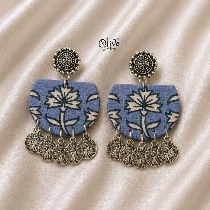 Handmade Kalamkari Earrings -126