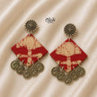 Handmade Kalamkari Earrings -127