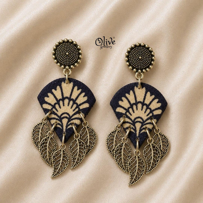 Handmade Kalamkari Earrings -131
