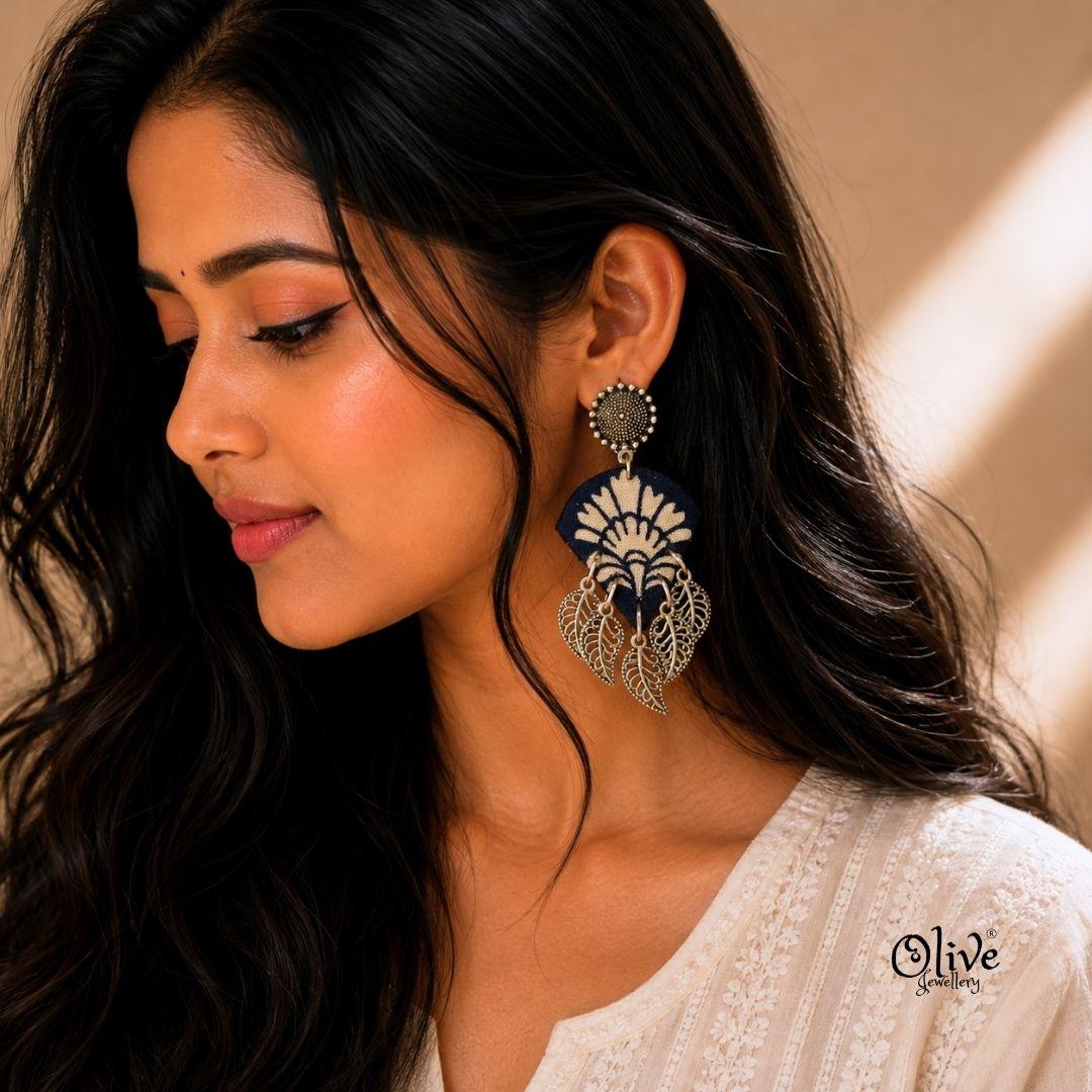 Handmade Kalamkari Earrings -131