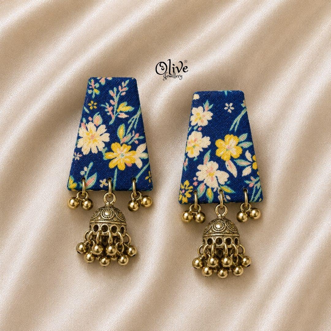Handmade Kalamkari Earrings -136