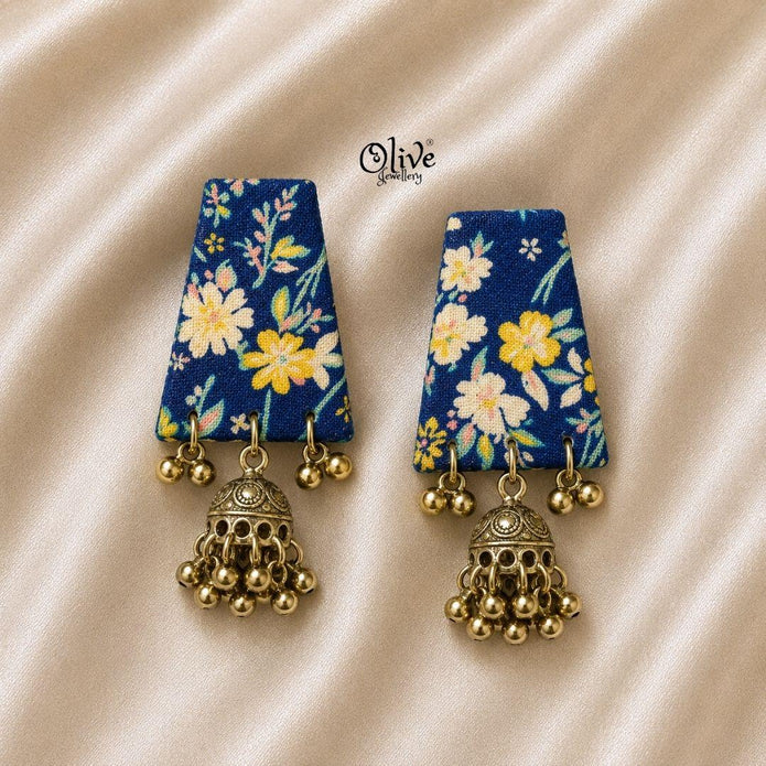 Handmade Kalamkari Earrings -136