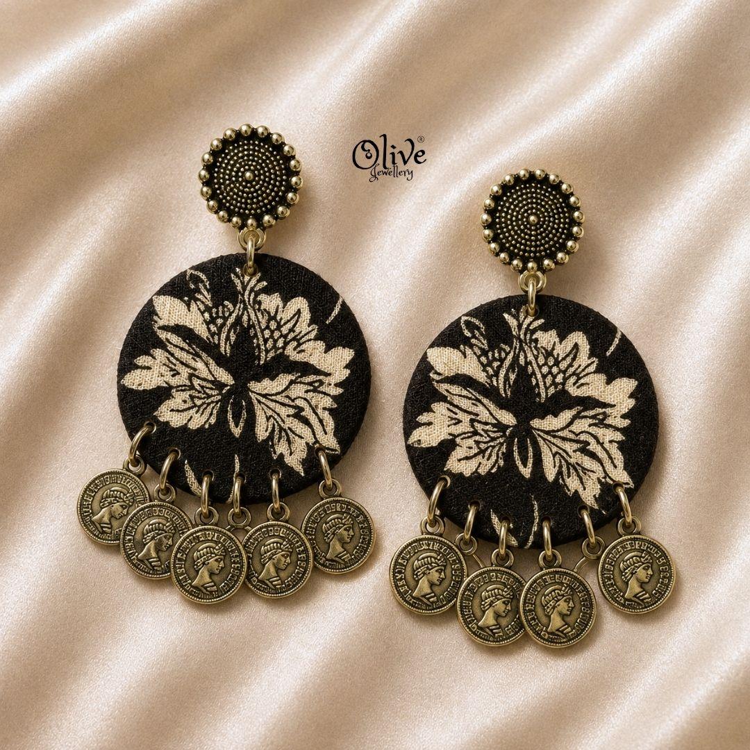 Handmade Kalamkari Earrings -137