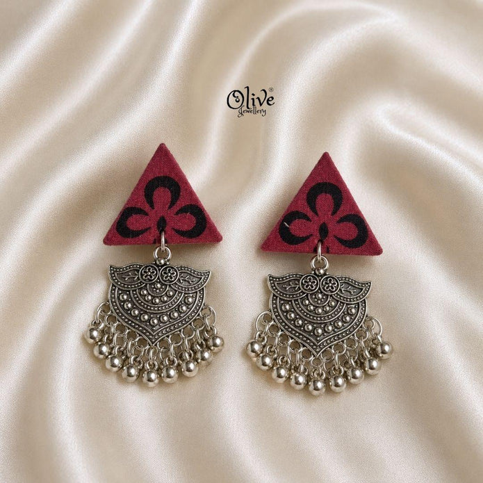 Handmade Kalamkari Earrings -139