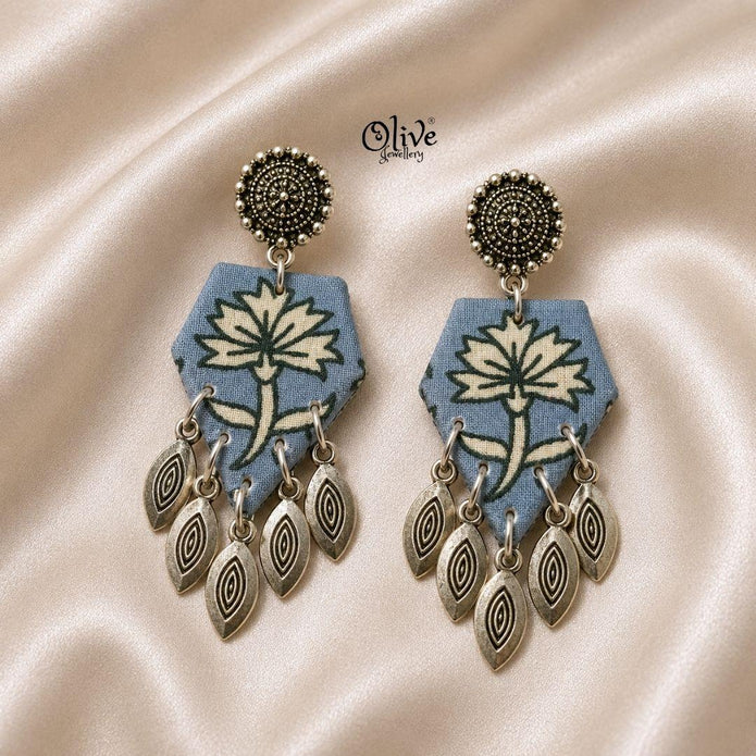 Handmade Kalamkari Earrings -144