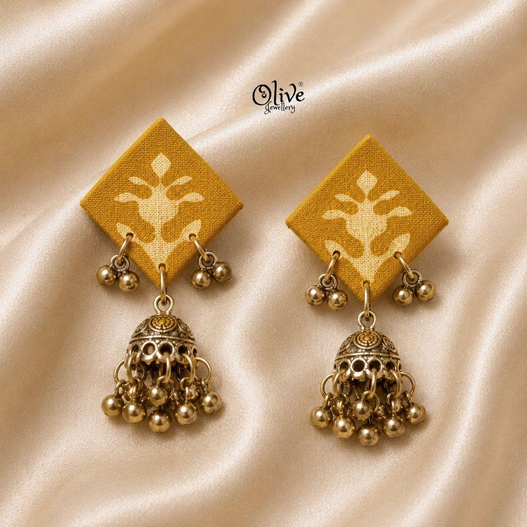 Handmade Kalamkari Earrings -145