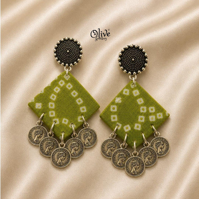 Handmade Kalamkari Earrings -150
