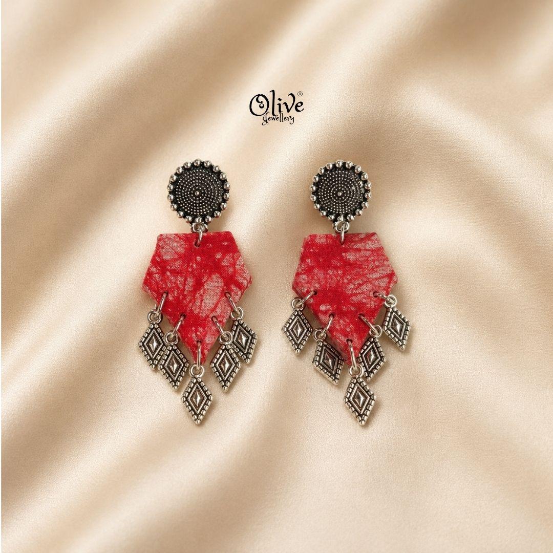 Handmade Kalamkari Earrings -151