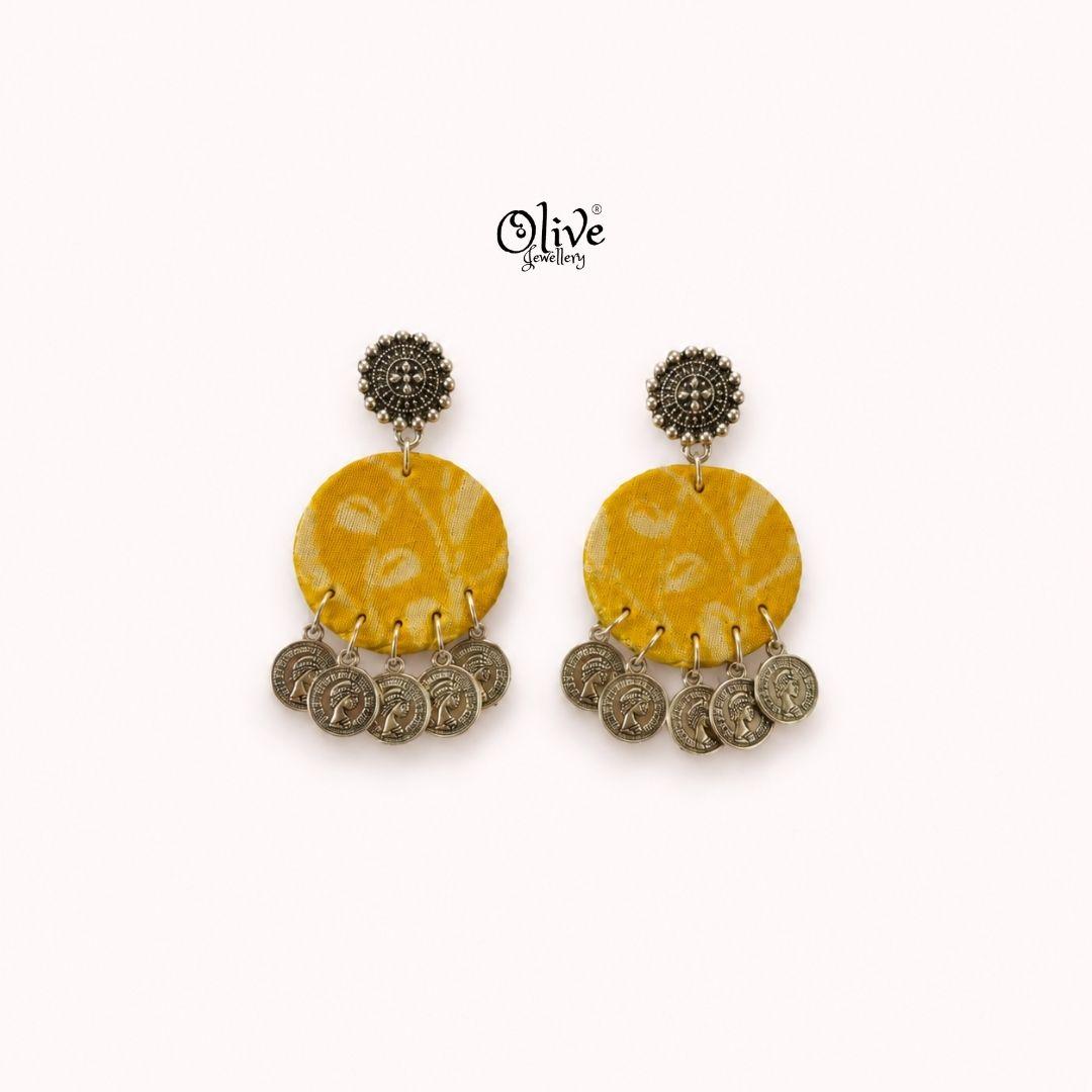 Handmade Kalamkari Earrings -153
