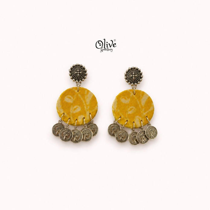 Handmade Kalamkari Earrings -153