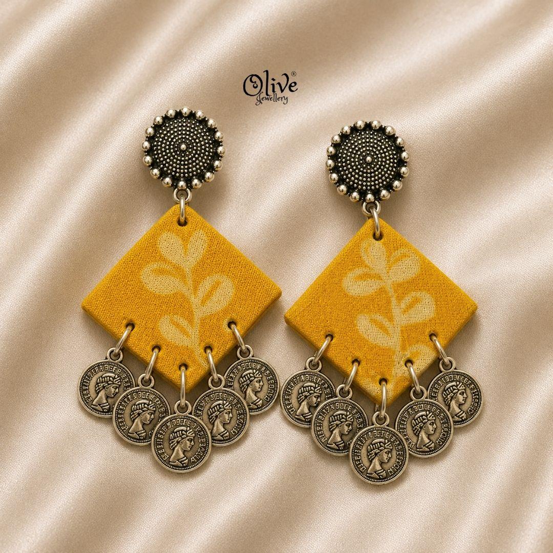 Handmade Kalamkari Earrings -154