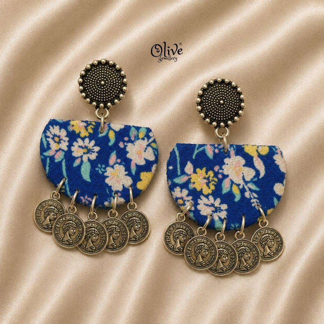 Handmade Kalamkari Earrings -155
