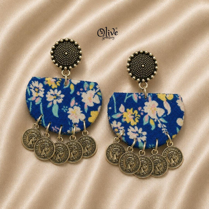 Handmade Kalamkari Earrings -155
