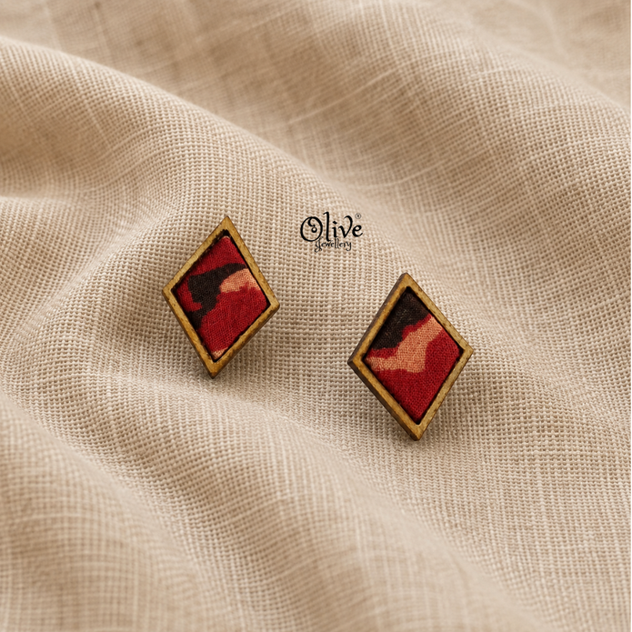 Handmade Kalamkari Earrings -159
