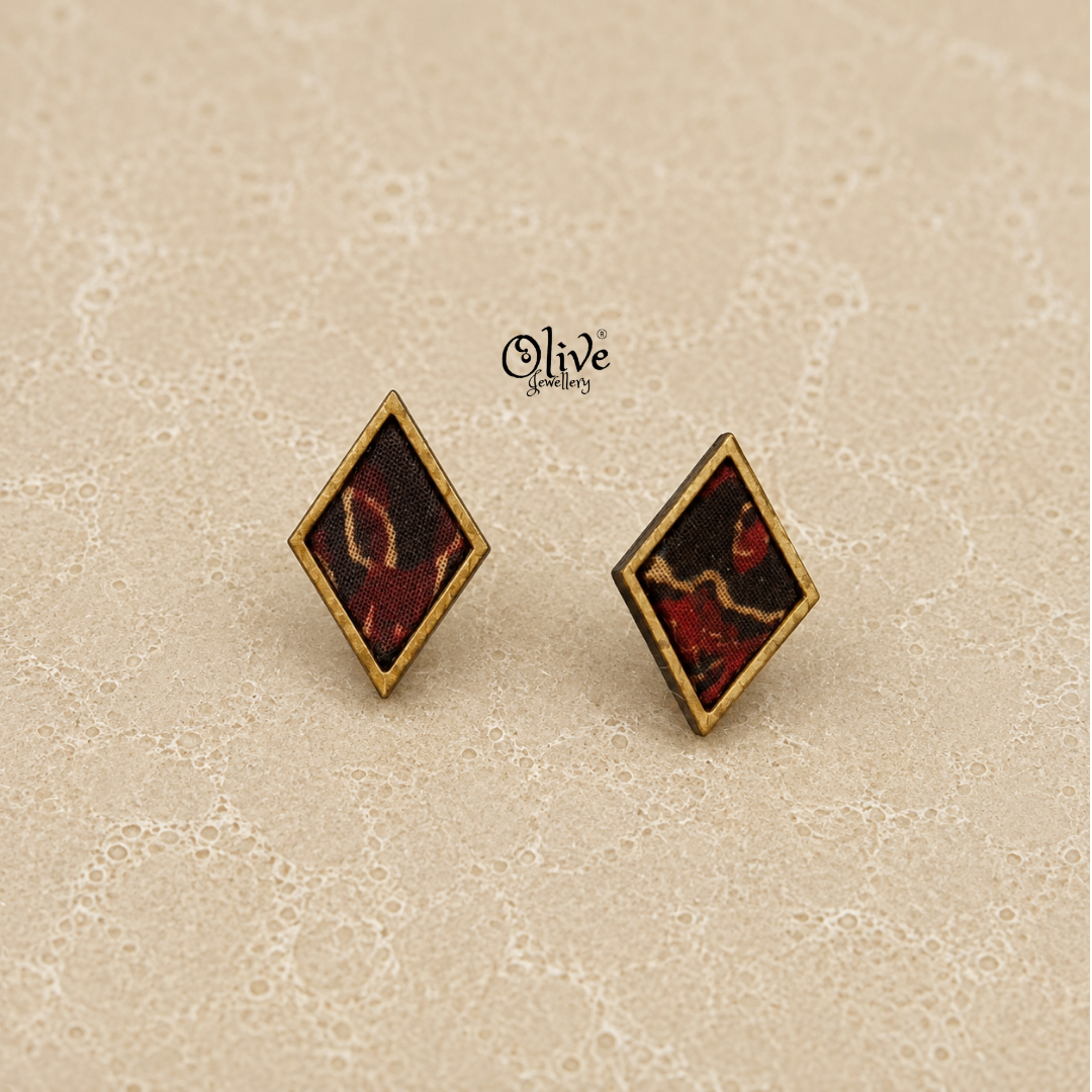 Handmade Kalamkari Earrings -159