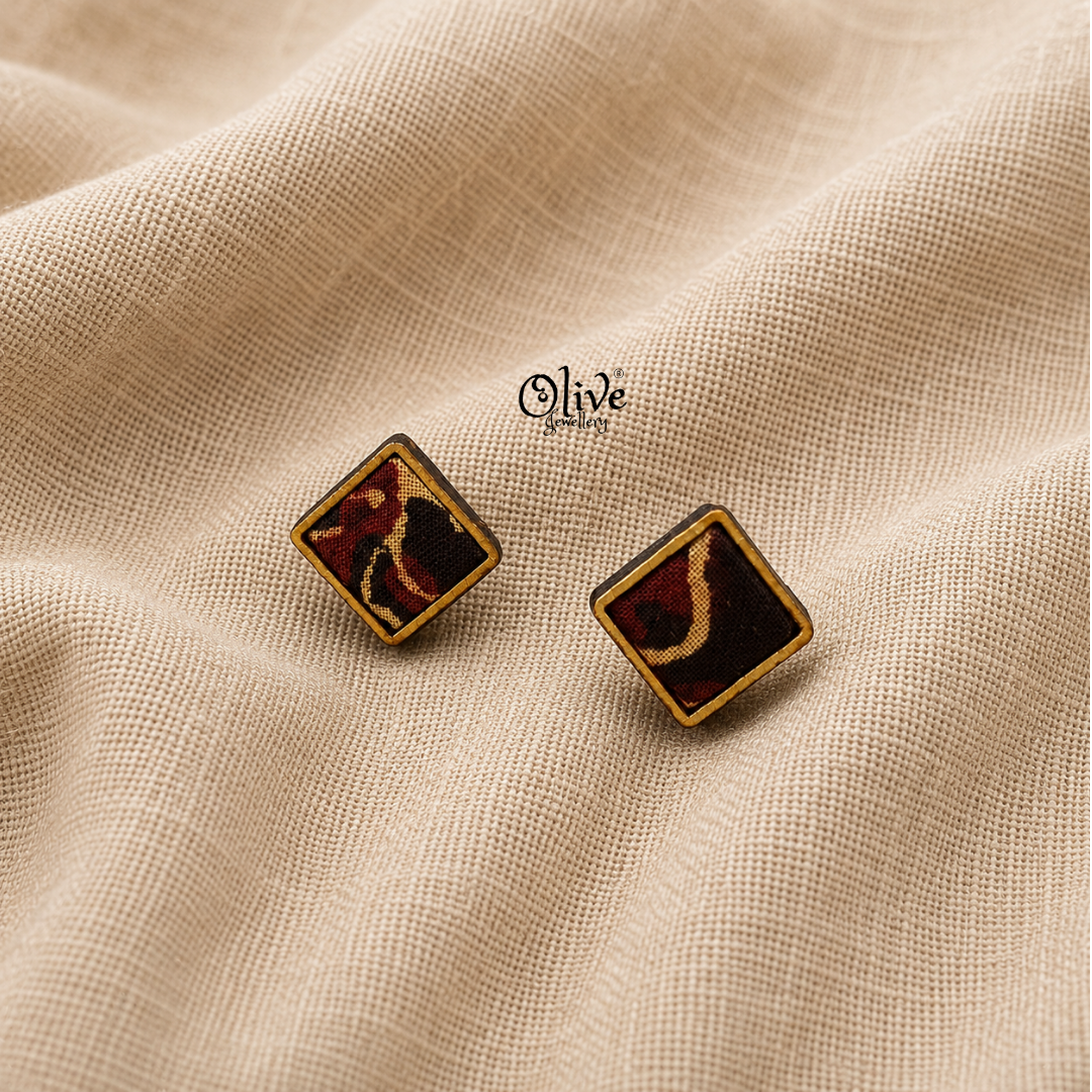 Handmade Kalamkari Earrings -168