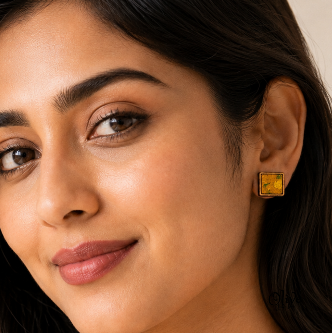 Handmade Kalamkari Earrings -168