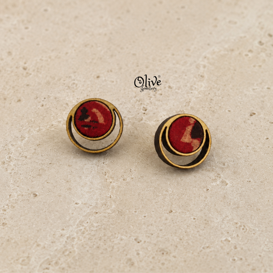 Handmade Kalamkari Earrings -171