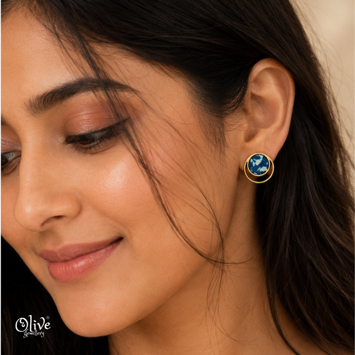Handmade Kalamkari Earrings -171