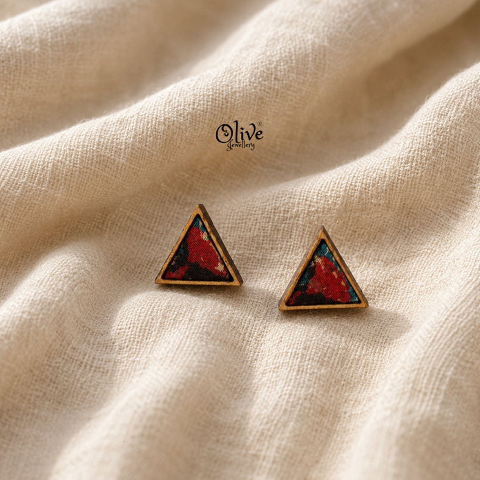 Handmade Kalamkari Earrings -176