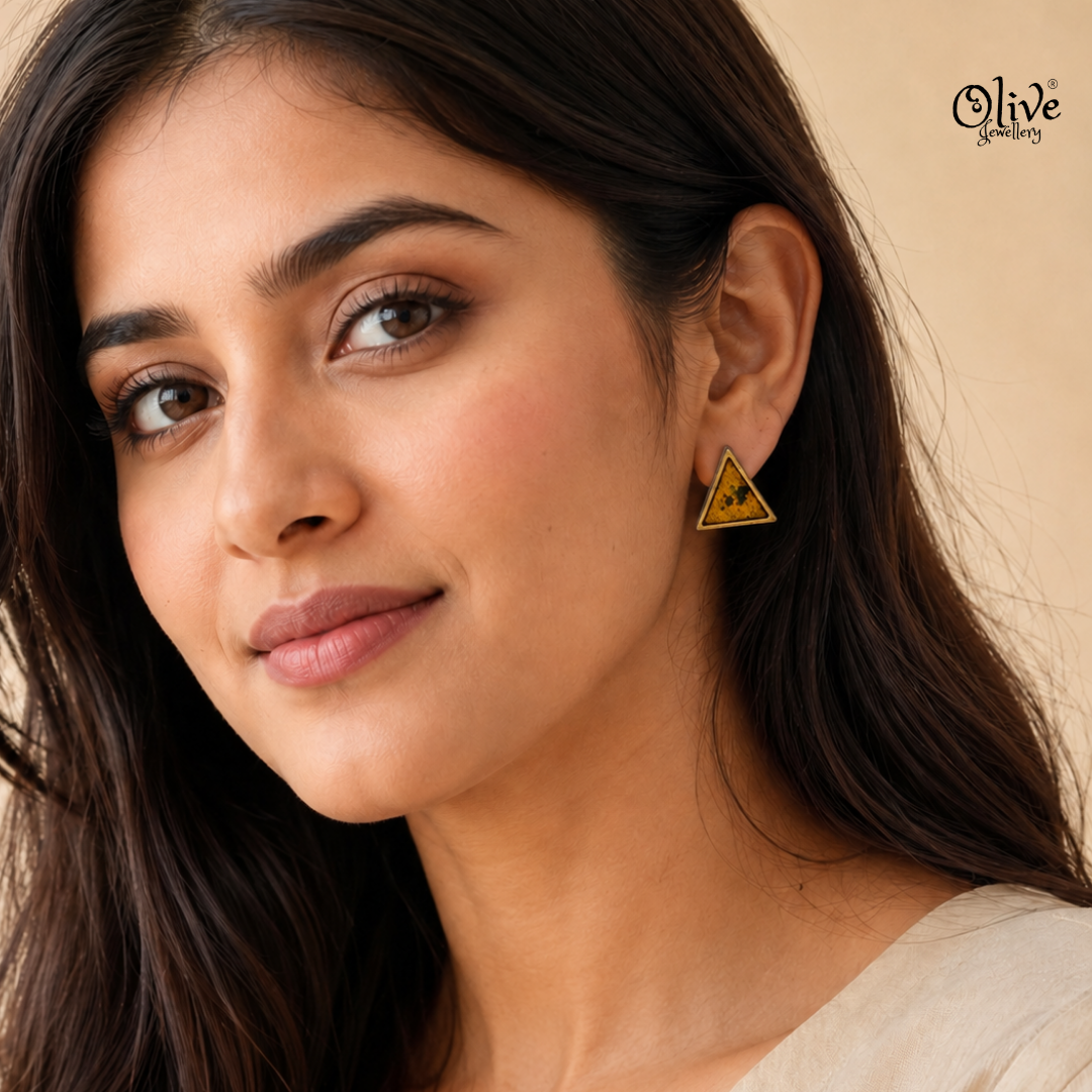 Handmade Kalamkari Earrings -176