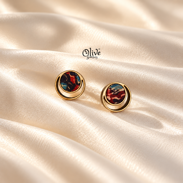 Handmade Kalamkari Earrings -171