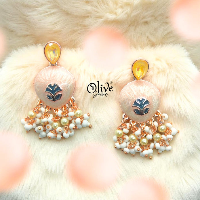 Meenakari Earrings - 19