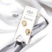 Gem Stone Studs - Collet Fitting - Round - Medium Size