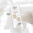 Gem Stone Studs - Claw Fitting - Oval Shape
