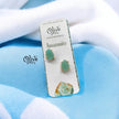 Gem Stone Studs - Claw Fitting - Drop Shape