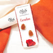 Gem Stone Studs - Claw Fitting - Drop Shape